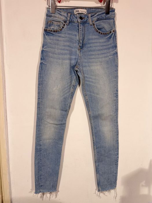 Blugi/jeans albaștri, Zara (36) S