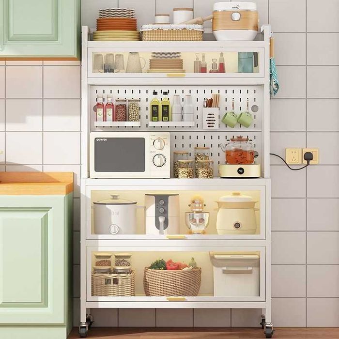 Yig‘ma po'lat oshxona javoni/Кухонный шкаф для хранения вещей