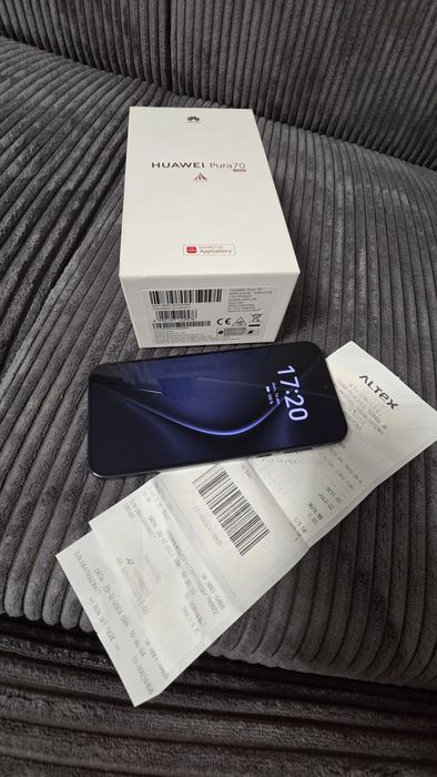Huawei pura 70 256gb 12gb ram full box în garantie