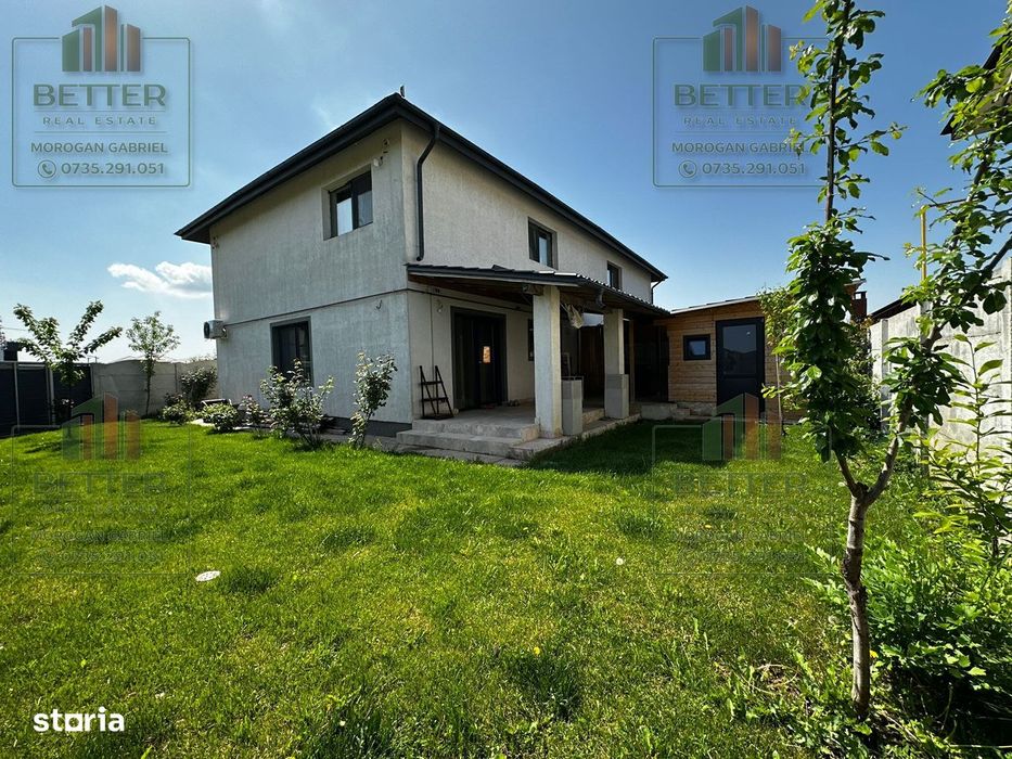 Casa Tip Duplex - 4 Camere - Comuna Berceni - Mobilat Si Utilat