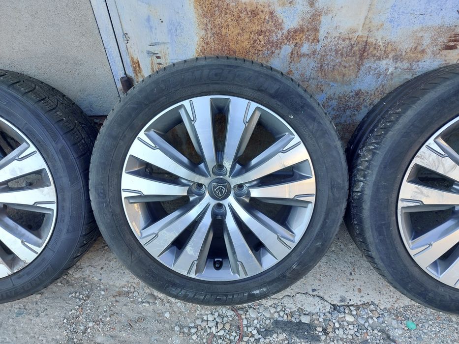 5 бр. Оригинални алуминиеви джанти 17 Пежо Peugeot 3008 4*108