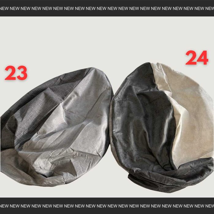 Калъфи за барбарони (пуфове) от тапицерска дамаска