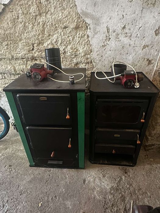 Камини "Прити" 2 броя и 2 броя помпи