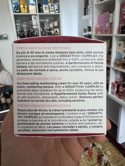 Collistar Idroattiva+ Deep Moisturizing Cream 50 ml – Cremă hidratantă