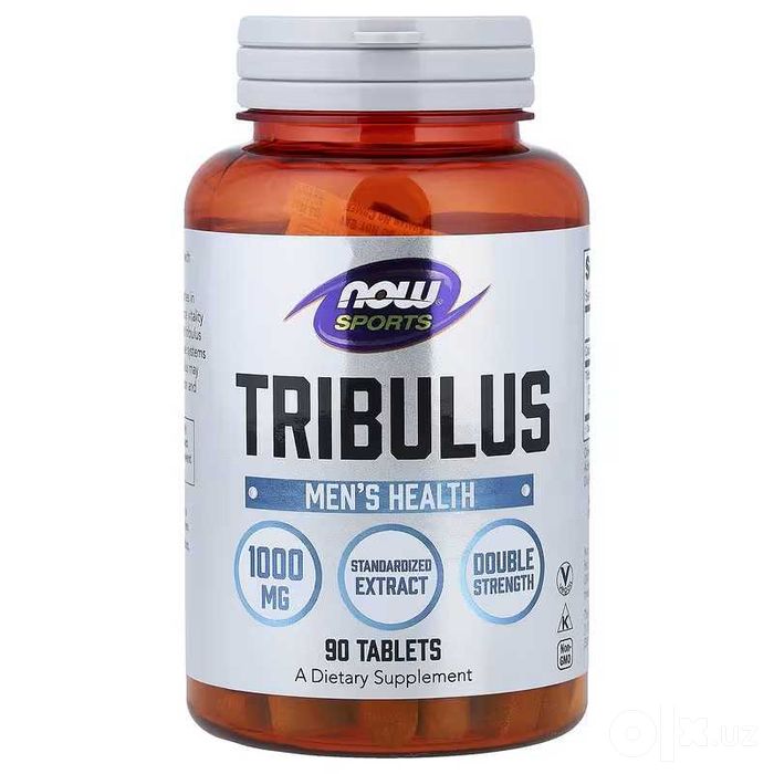 NOW Foods Sports, Tribulus Трибулус Якорцы 1000 мг 180 и 90 таблеток