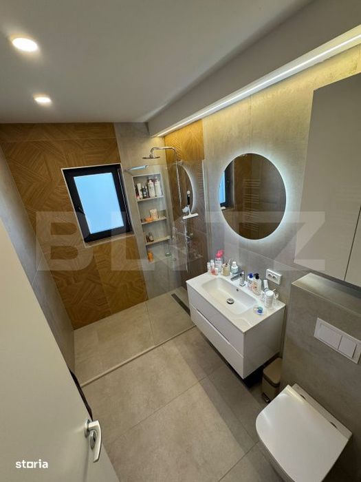 Apartament cu 2 camere, 57 mp, gradina 23 mp, zona Somesului