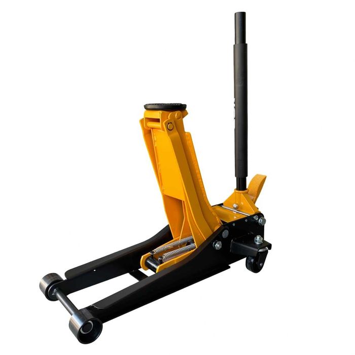 Нископрофилен крик крокодил 4 тона с две помпи и педал 75 - 505 мм JCB