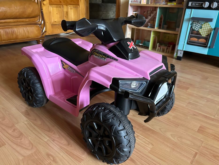 Mini ATV electric pentru copii, Roz