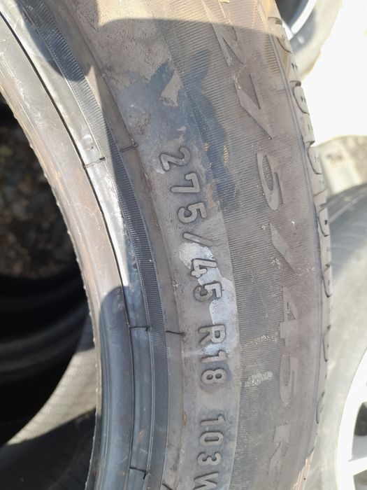 Vand 2 cauciucuri pirelli cinturato p7 275/45r18 vara runflat