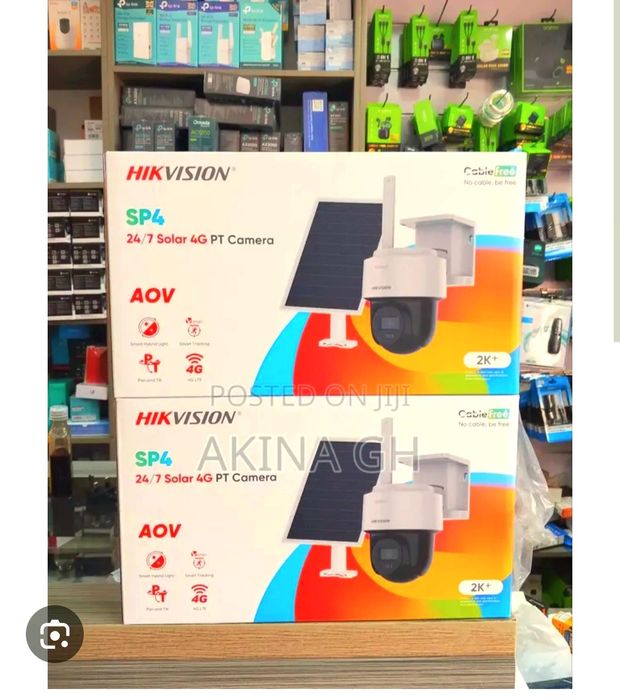 Hikvision 4g quyosh kamera  4MP 2.8mm Solar PT Camera DS-2CFSP4/4G(2.8