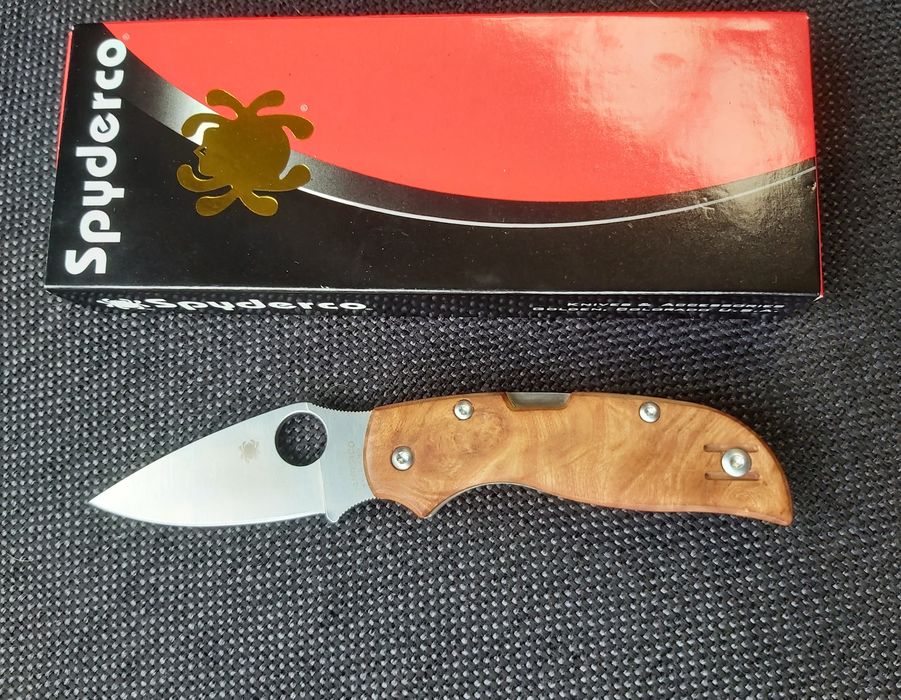 Сгъваем нож Spyderco Chaparral,дръжка Birdseye Maple, С152
