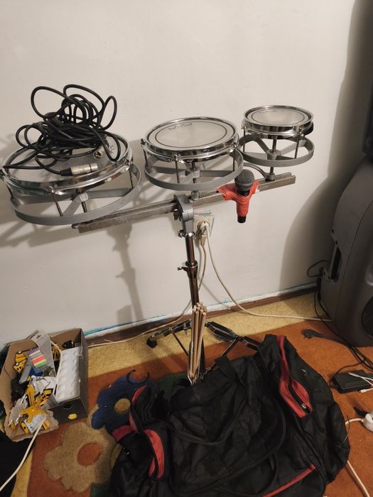 Vând urgent rototumuri (percuții) parrot cu fețe remo