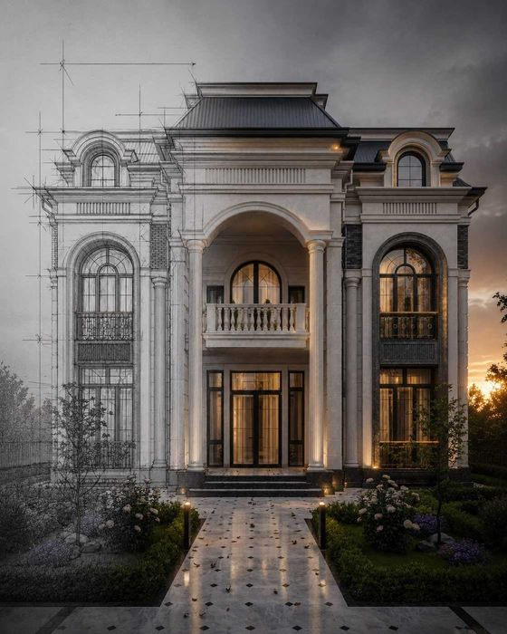 Arxitektura loyihasi: "ЭП, КР, fasad, ruxsatnoma — to'liq xizmat