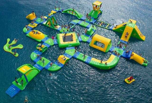 водяной батут город