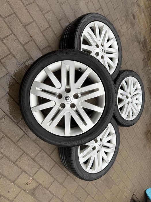 Jante Renault Laguna Megane originale 225 45 17 Dunlop