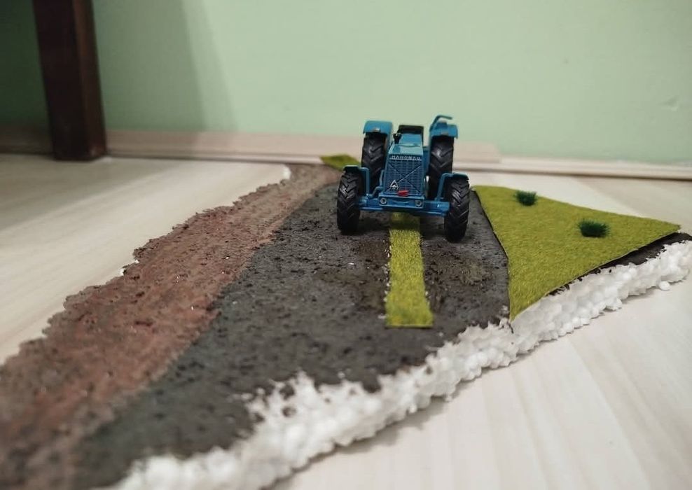 Диорама 1:32 на offroad път