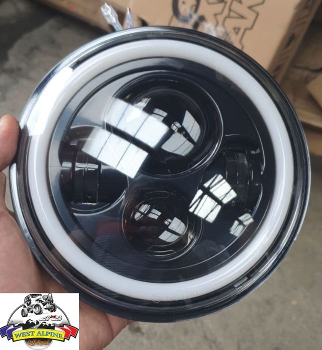 Faruri LED ANGEL EYES Nissan PATROL Jeep Wrangler Suzuki SAMURAI - SET