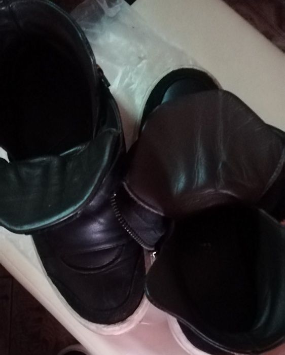 Унисекс боти от естествена кожа плюс подарък