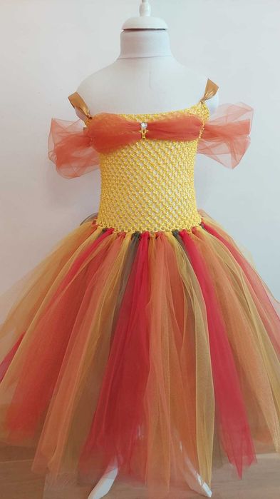 Rochita TUTU Anotimpuri Toamna Luna Noiembrie serbare carnaval