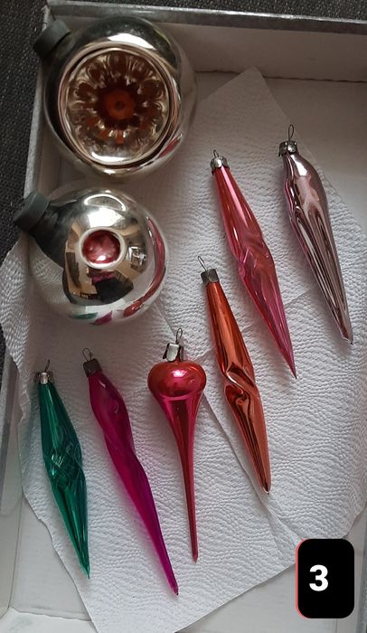 елочные игрушки СССР