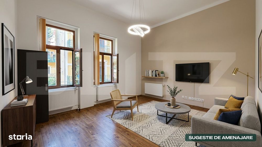 Apartament 2 camere in incinta Palatului Ștern, Centrul Istoric al Or