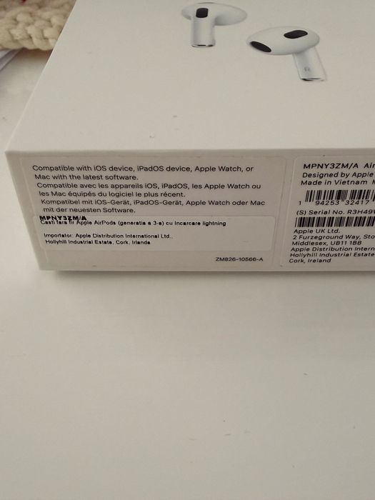 Casti Apple AirPods 3