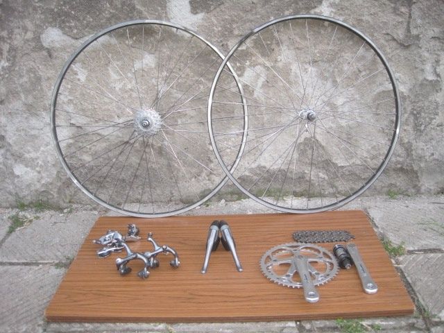 Shimano 600/ultegra/tri-color-6400-groupset