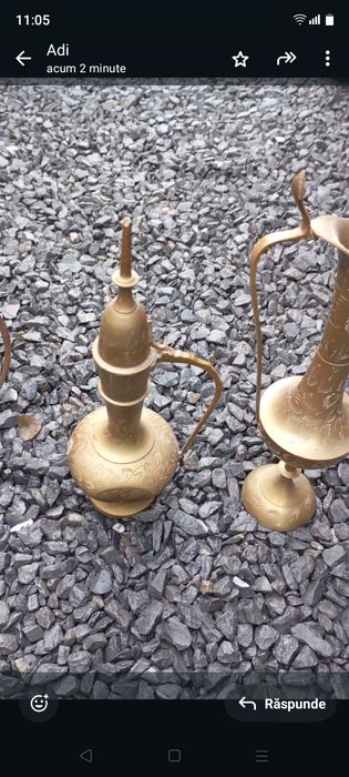 Ibric decorativ din alama