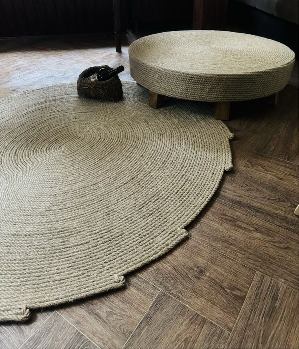 Ръчно изработен килим, юта!