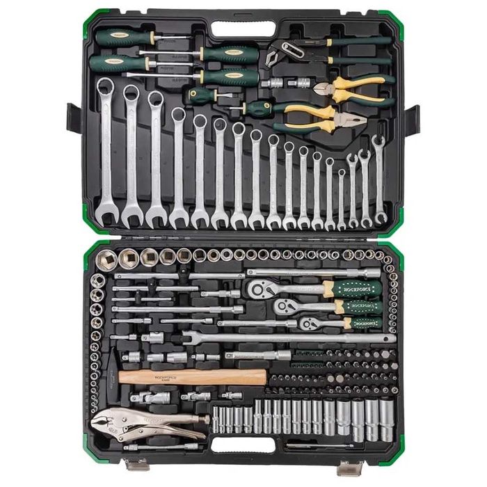 Гедоре 180 + 2 части 1/4″, 3/8″ и 1/2″ ROCKFORCE