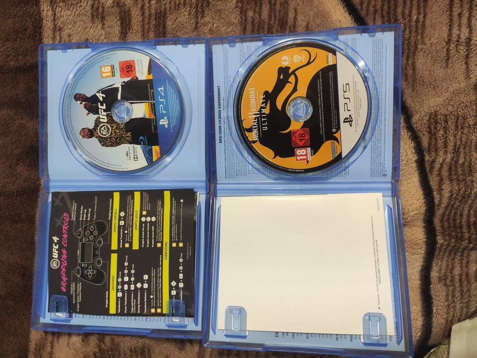 Ufc 4 и Mortal combat 11 ultimate для Pc4-5