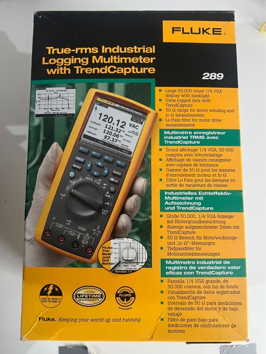 Флюк 289 многофункциональный мультиметр
