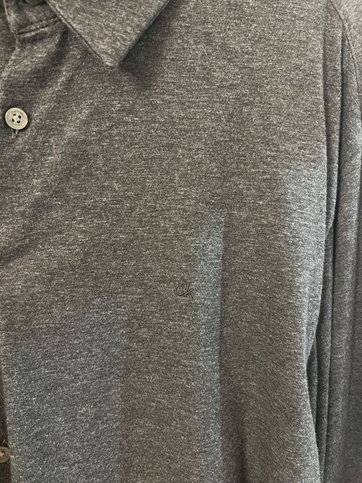 Тъмносива риза Calvin Klein