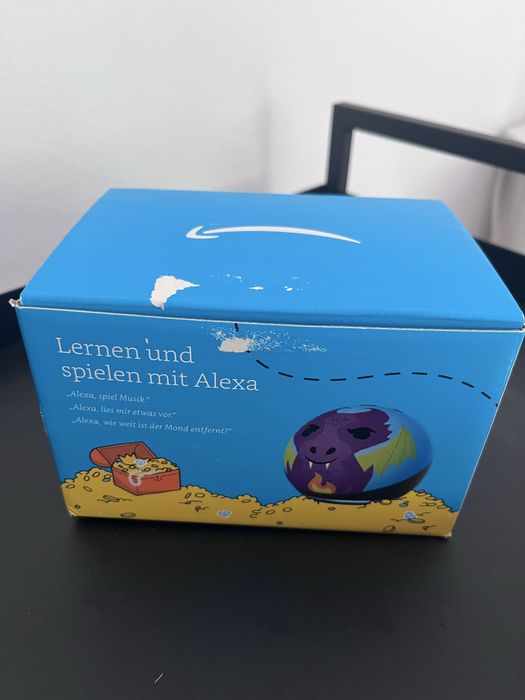 Boxa inteligenta Amazon Echo Dot 5 cu design Dragon
