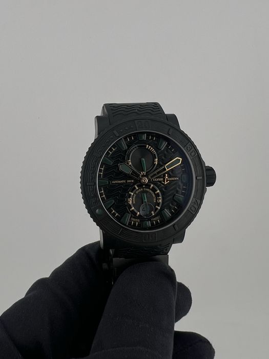 Швейцарские Наручные Часы - Ulysse Nardin Marine Diver Deep Black