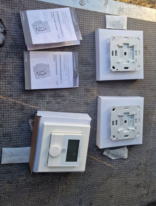 Set Homematic IP – 2x BROLL + BWTH / Smart Home / Rulouri + Termostat