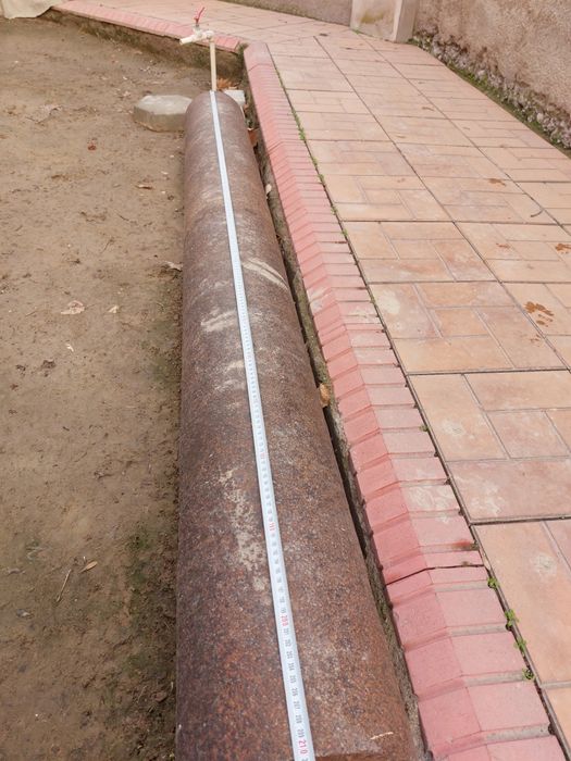 Продаётся труба толстостенная толщина стенки 18 миллиметров длинна 2 м