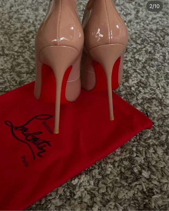 Pantofi Christian Louboutin piele pe comanda