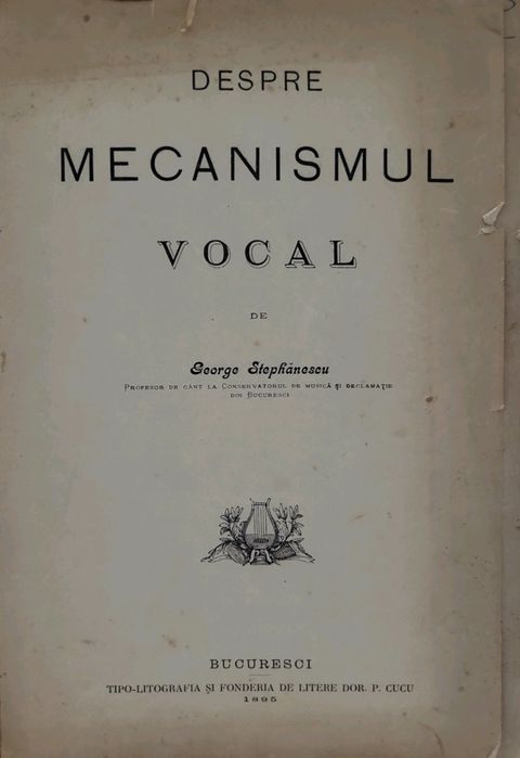 Canto-Carte Despre Mecanismul Vocal