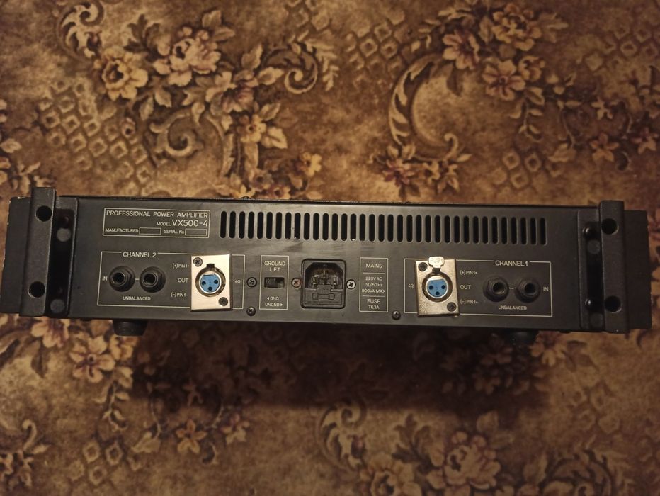 Усилители Park vx500-4 2 штуки.