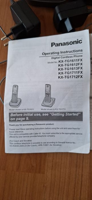 Panasonic.Безжични телефони.