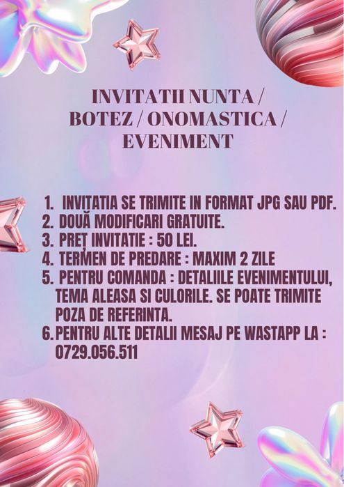 Invitatii digitale