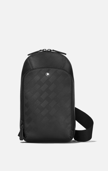 Geantă sling Montblanc originală – nouă, piele naturală