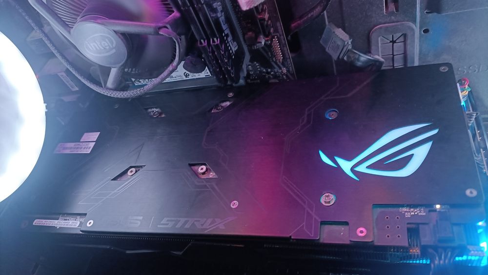 Vnd rx 480 asus strix 8 gb full box