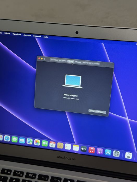 Macbook Air 13,3 inch impecabil i5 | 8GB RAM| SSD