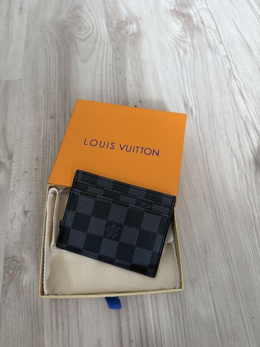 Картодържач / Портмоне Louis Vuitton Damier Graphite (Чисто нови с кутии)