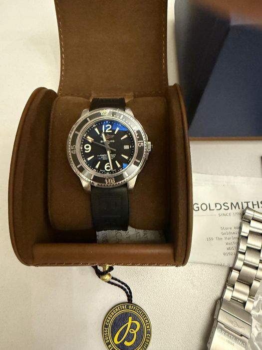 Breitling superocean 42 black