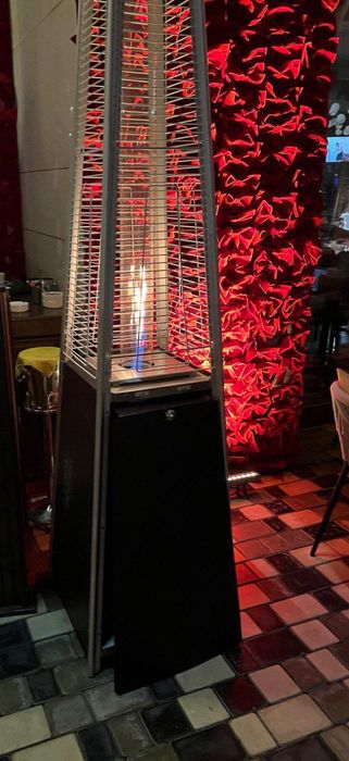 Уличный камин. Обогреватель