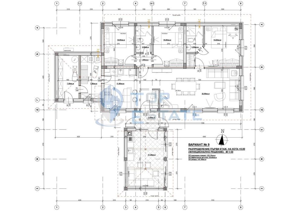Два парцела с проект за еднофамилна къща в село Първомайци, област Ве
