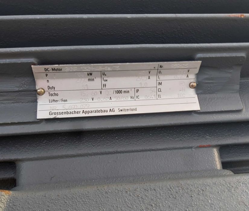 Motor cu Reductor 10.7 kw Forță 380v